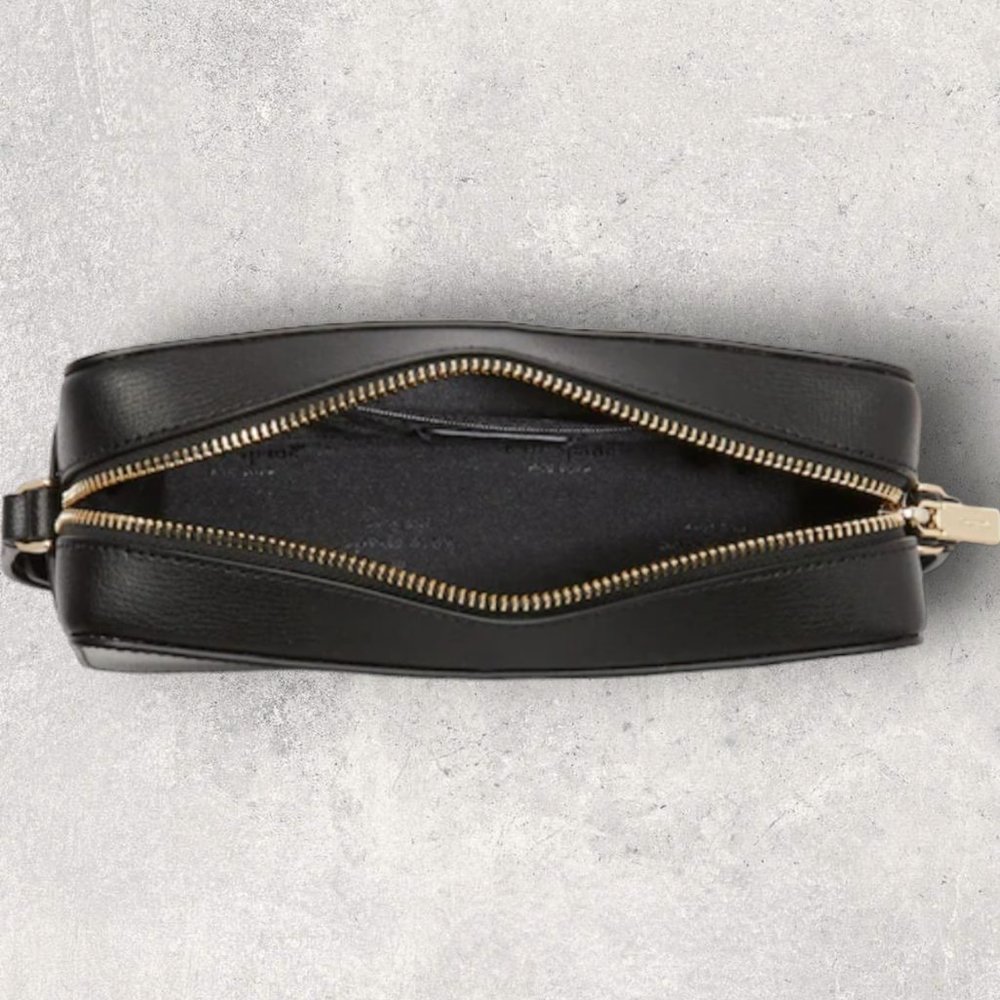 Kate Spade Sienna Refined Grain Leather Crossbody - Black - NWT - Picture 8 of 9